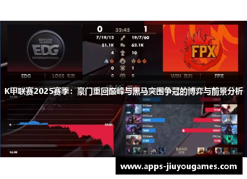 K甲联赛2025赛季：豪门重回巅峰与黑马突围争冠的博弈与前景分析