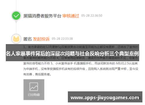 名人家暴事件背后的深层次问题与社会反响分析三个典型案例